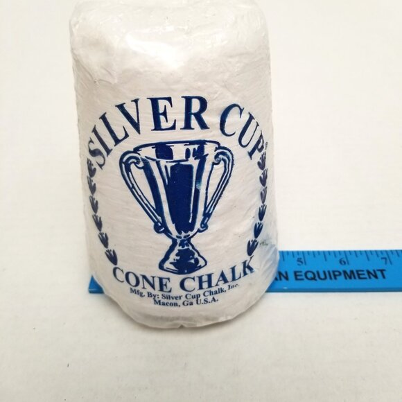 Silver Cup Cone Chalk White Billiards Pool Hand Talc Moisture Absorbing Snooker - Picture 6 of 6